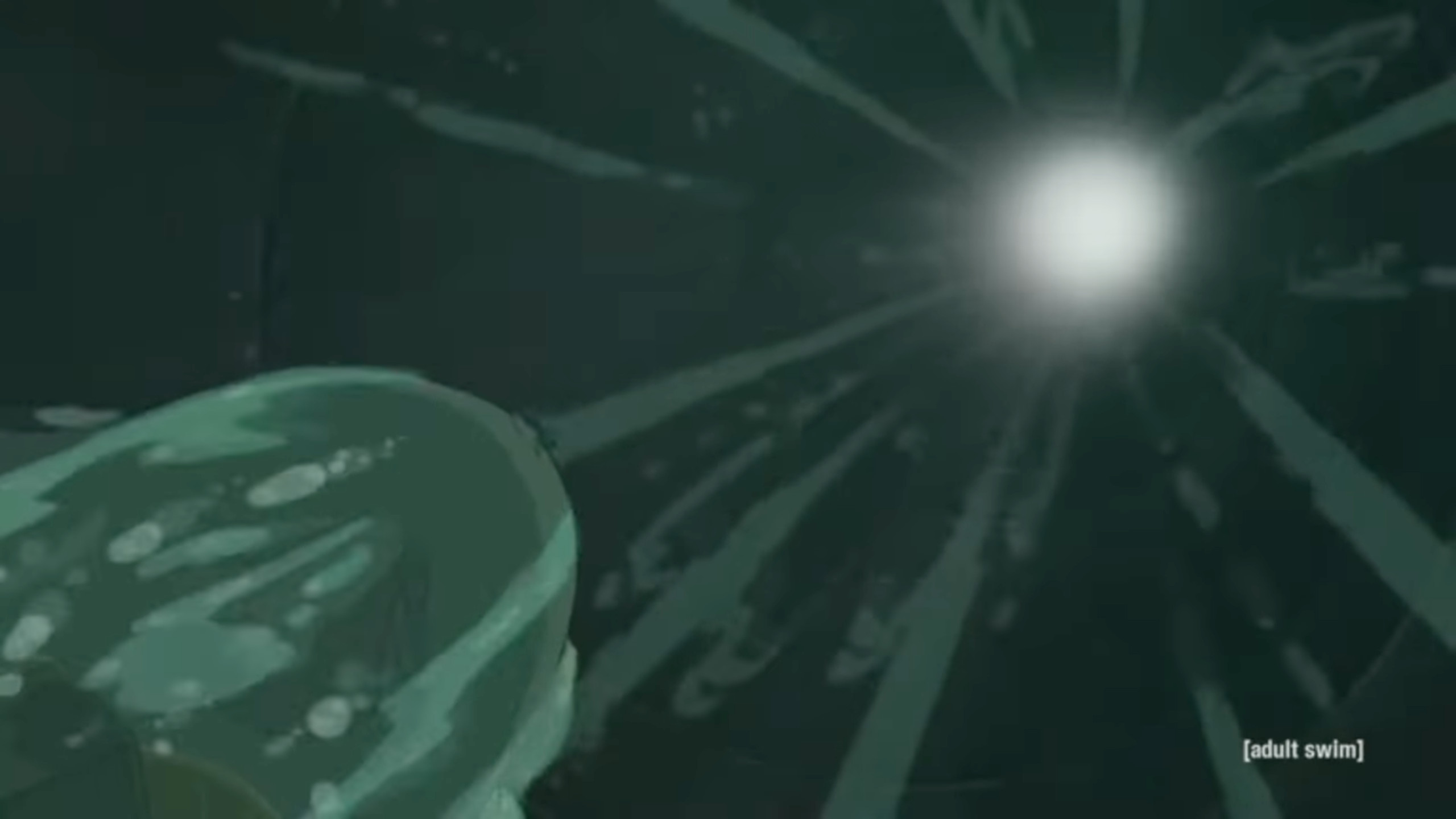Pickle Rick Sewer Water Bubble 2DFX, Toonboom Harmony