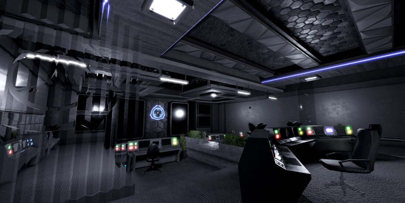 ArtStation SCP Control Room