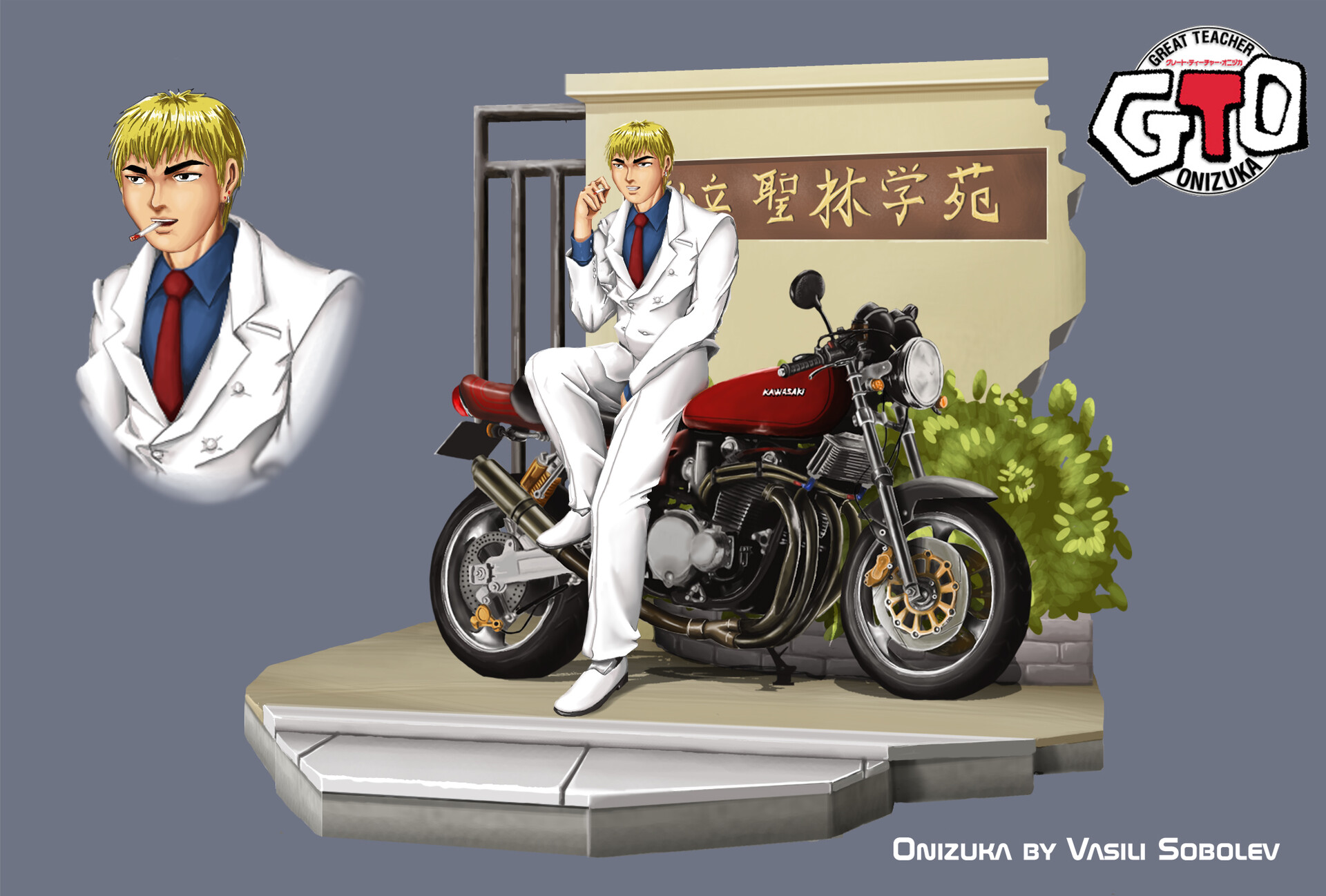 ArtStation Great Teacher Onizuka
