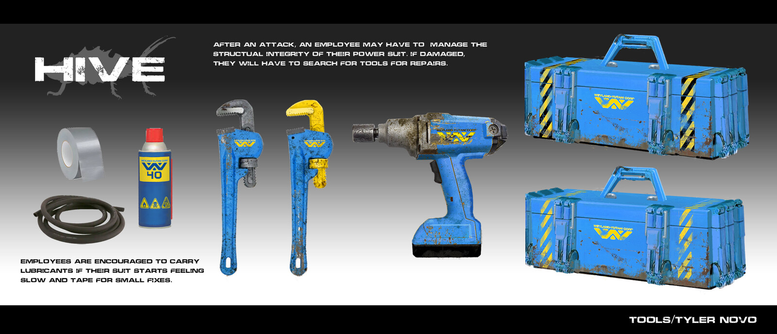 I've never been crazy about a health pack immediately fixing lethal injuries. Instead of worrying about your health I thought it would be more interesting if you were constantly maintaining  the structural integrity of your armour.