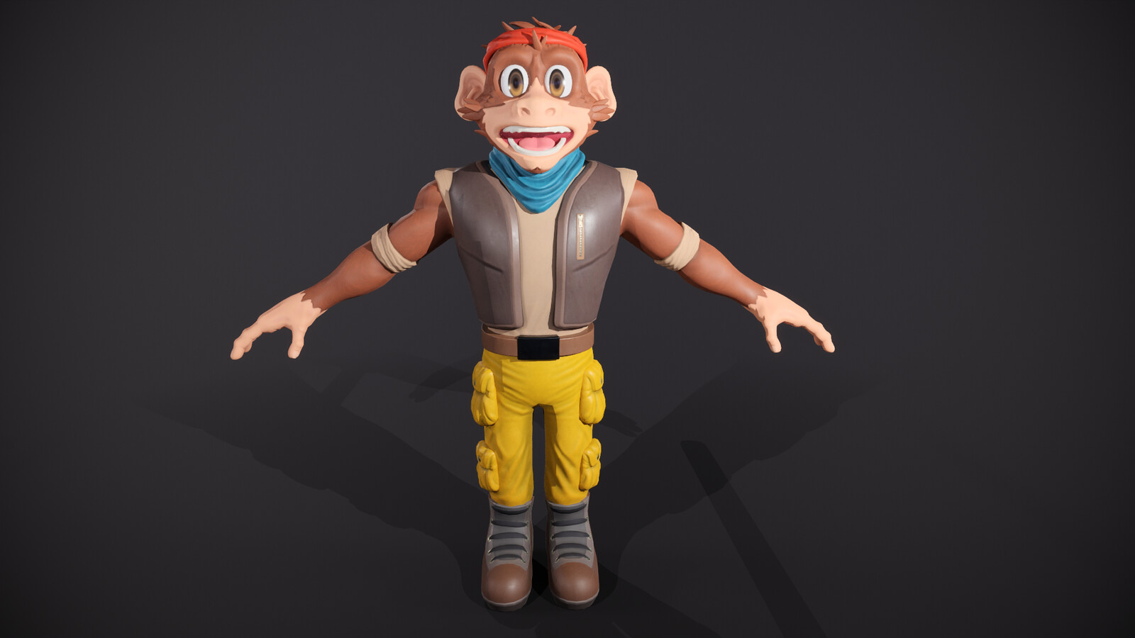 Monkey: v01 Character Model