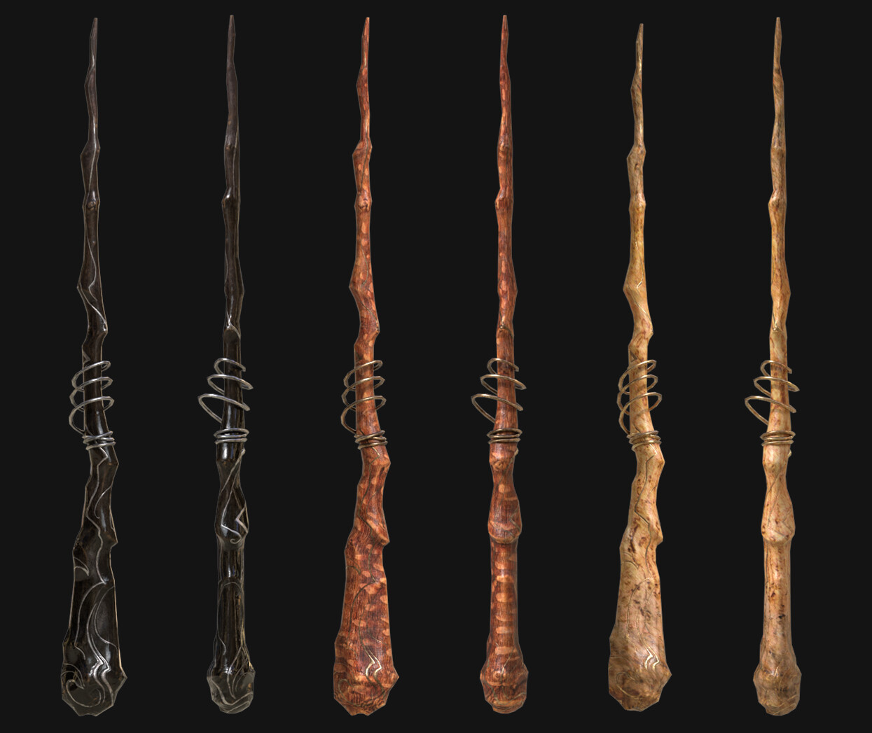Professor Hecat's Wand and variations. 