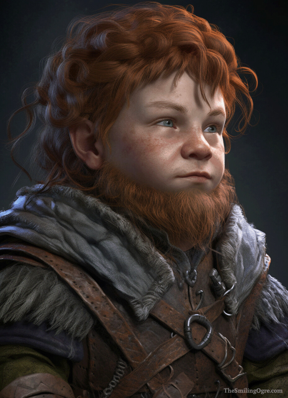 ArtStation - AI Halfling/Kender 1