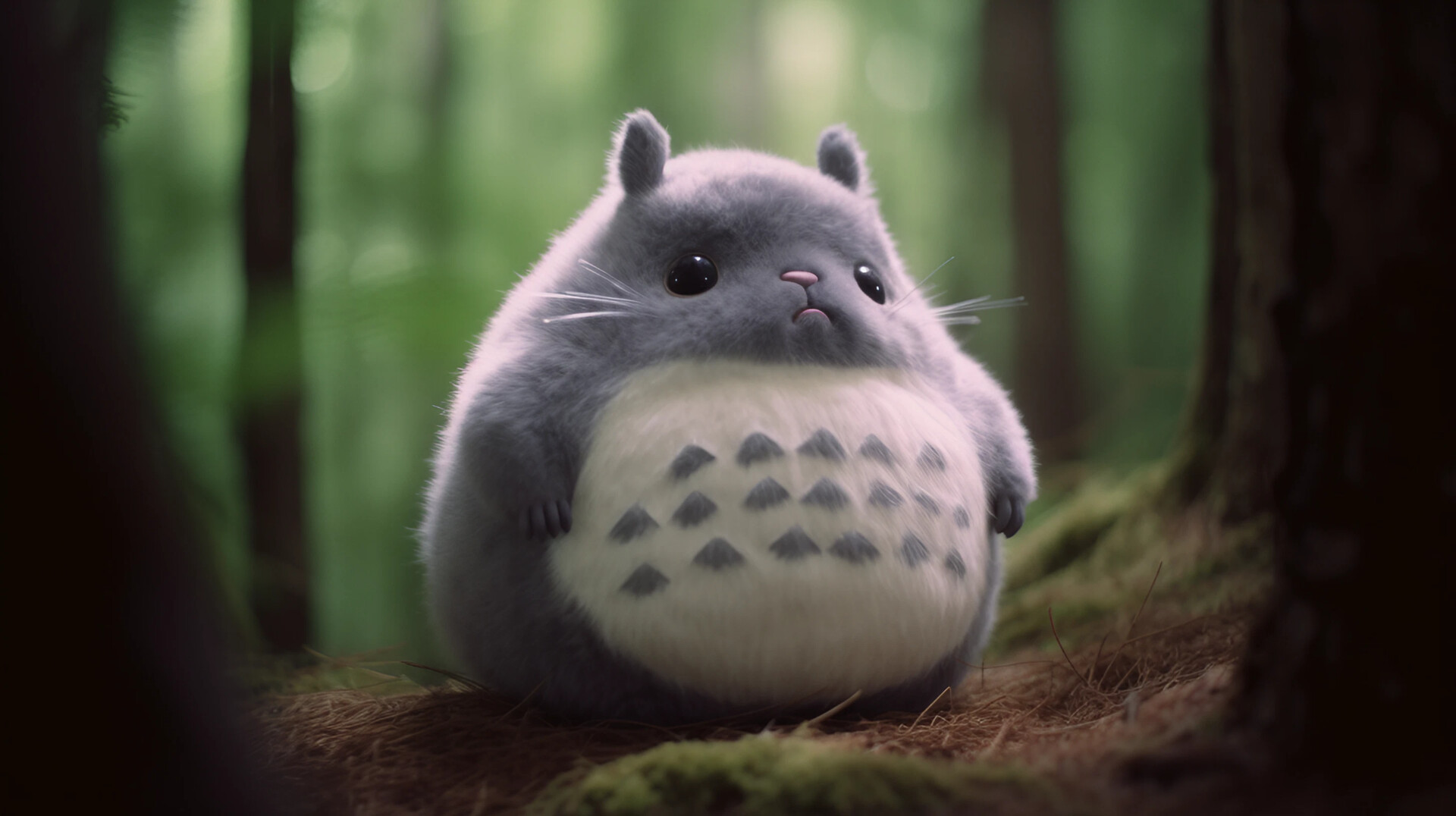 ArtStation Real Life Totoro