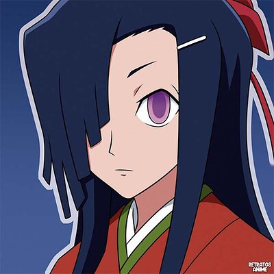 ArtStation - Tsubaki (Mirai Nikki) 1st version