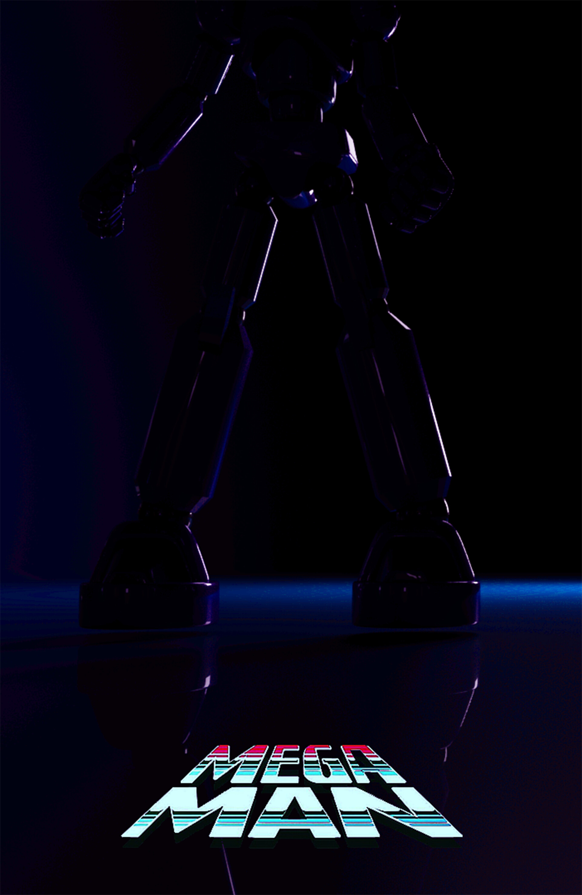 ArtStation Mega Man movie poster (render)