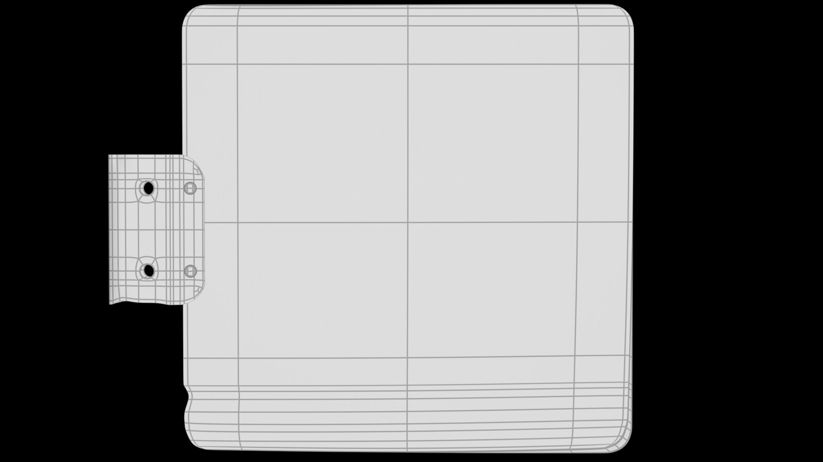 Front wireframe