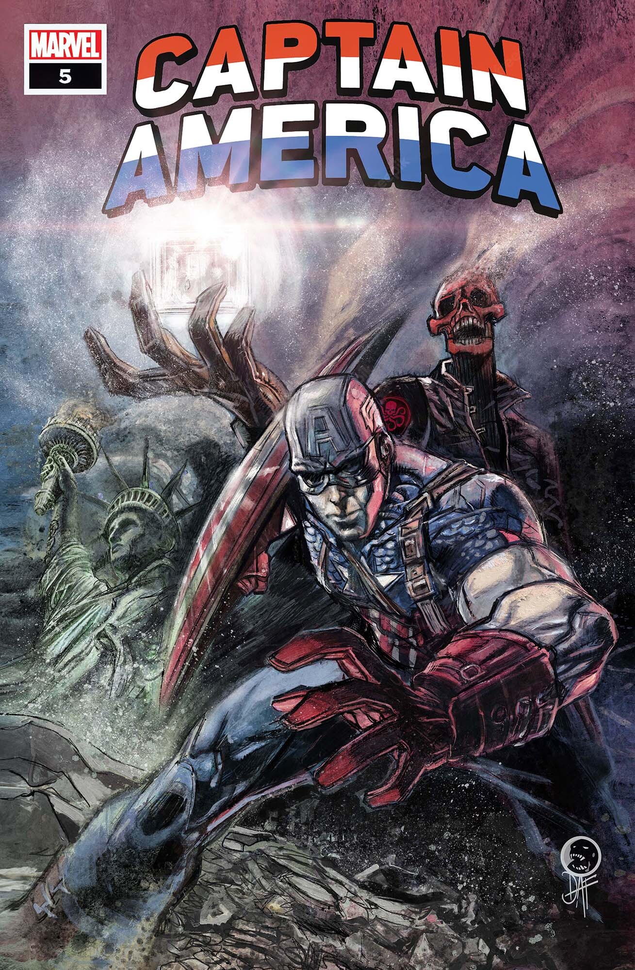 Captain America self promotion cover