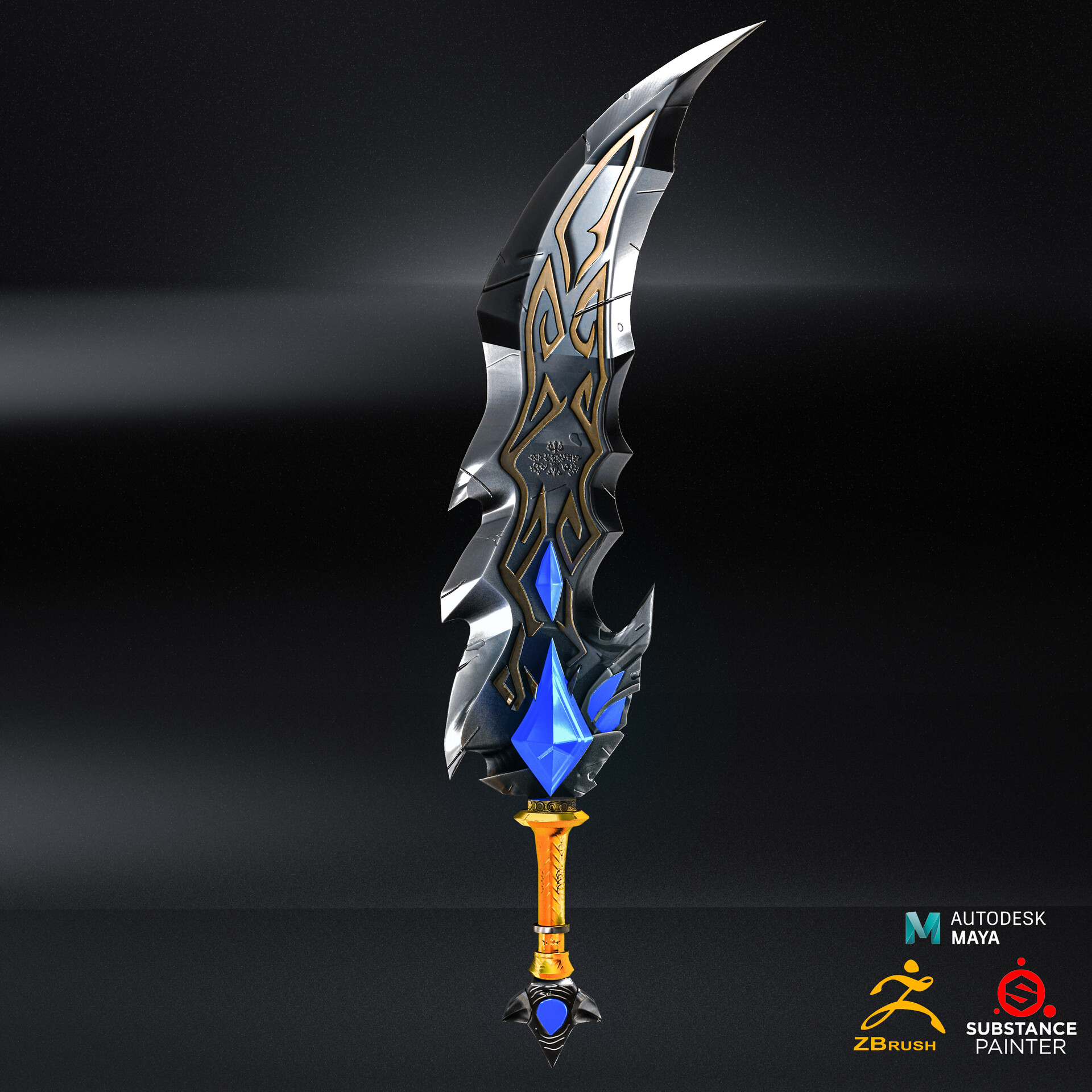 ArtStation - Sword_Game_Asset