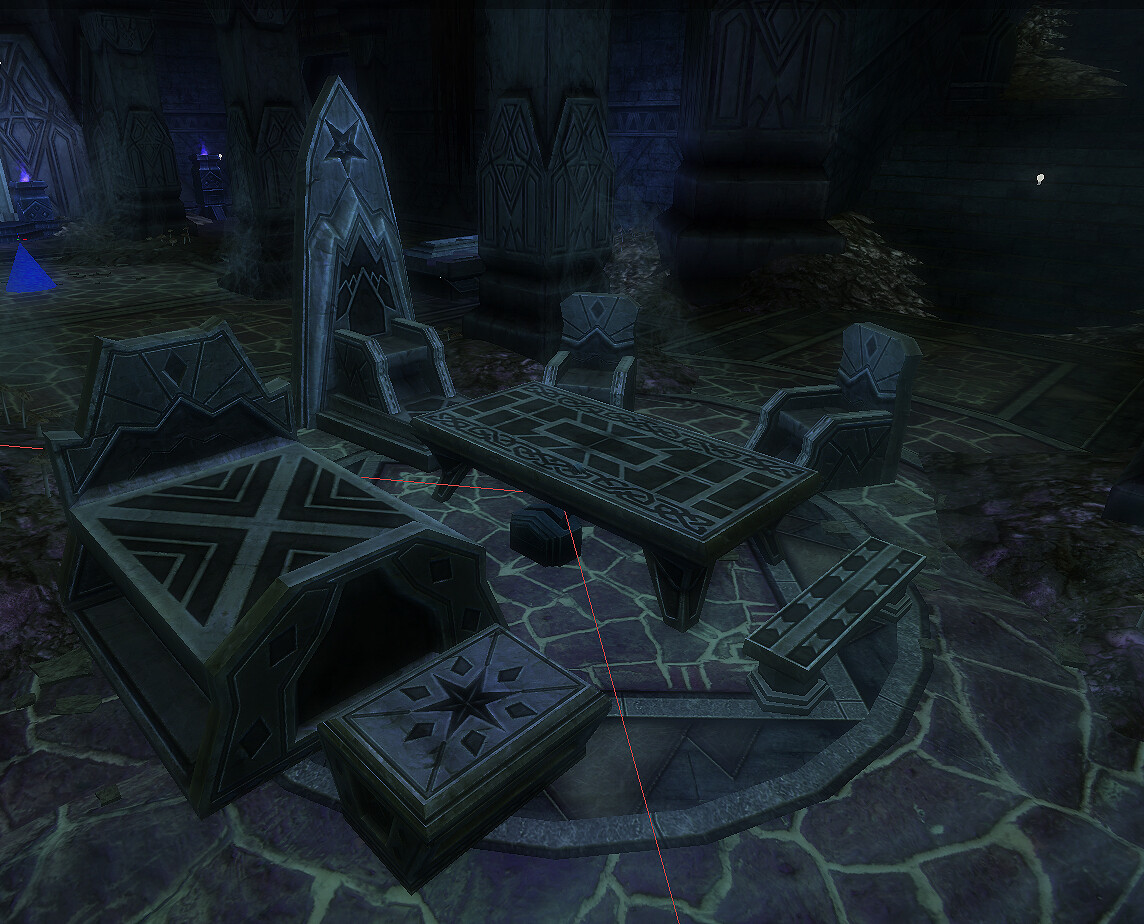 In Game Screenshot - Furniture Set