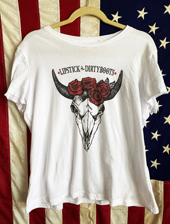 Skull &amp; Rose T shirt