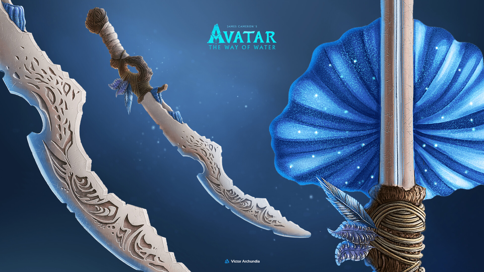 ArtStation - Saber Weapon Design for Avatar: The Way of Water