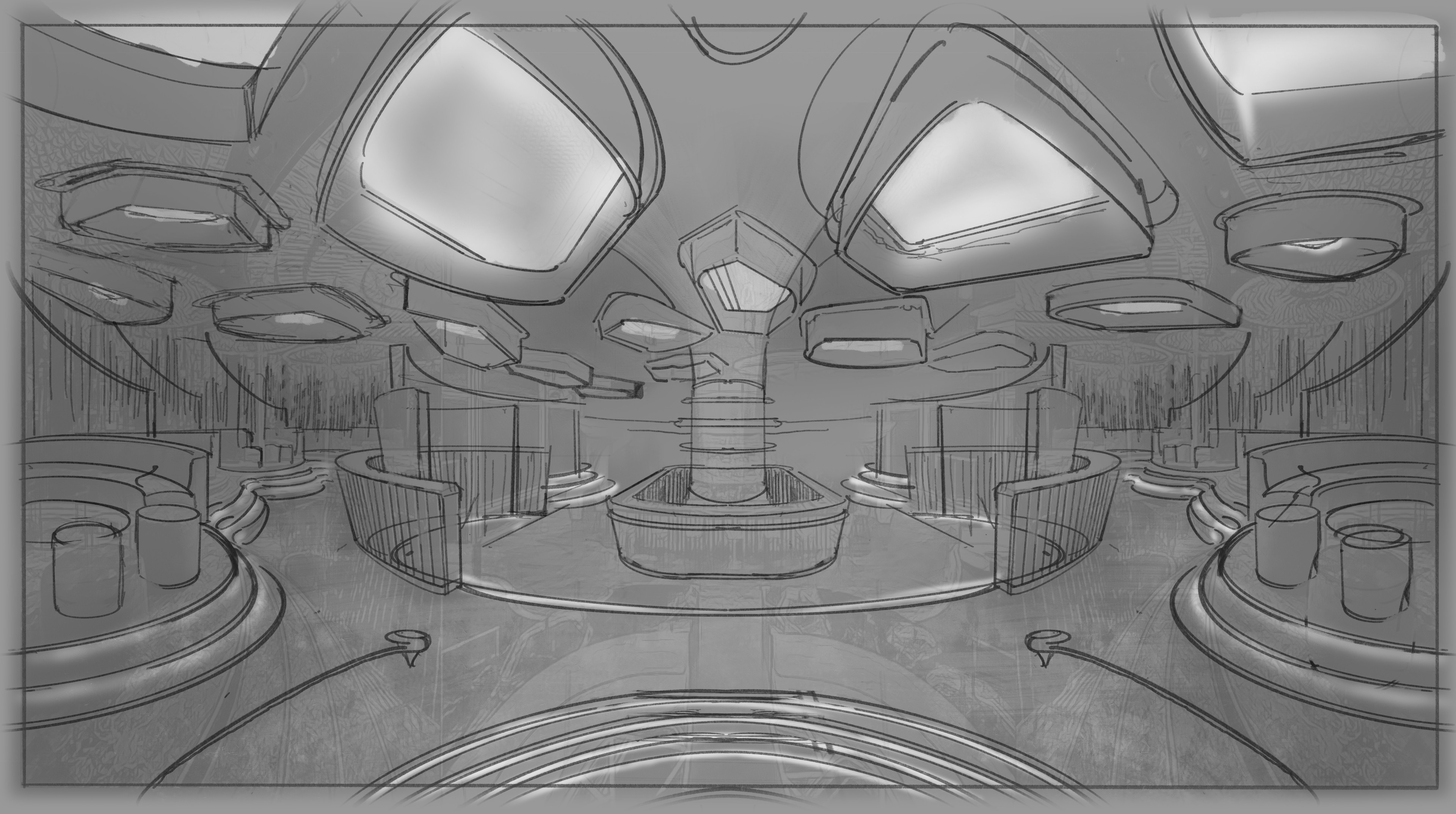 VIP Bar Sketch
