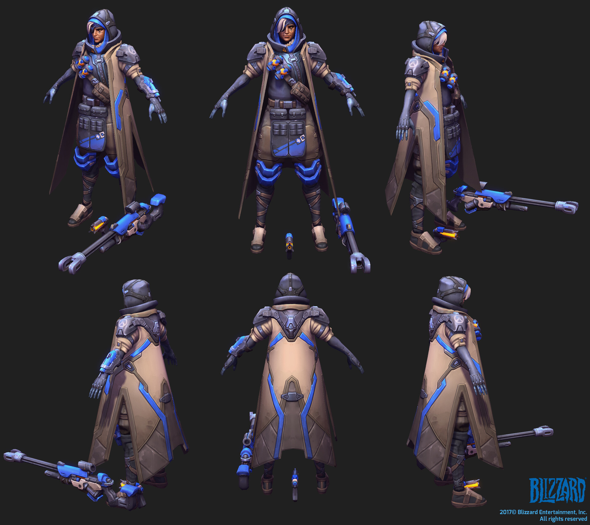 ArtStation Ana HotS