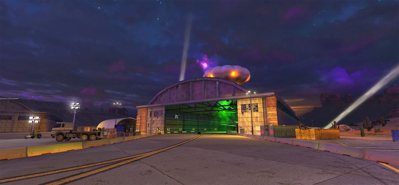 Hangar &amp; UFO