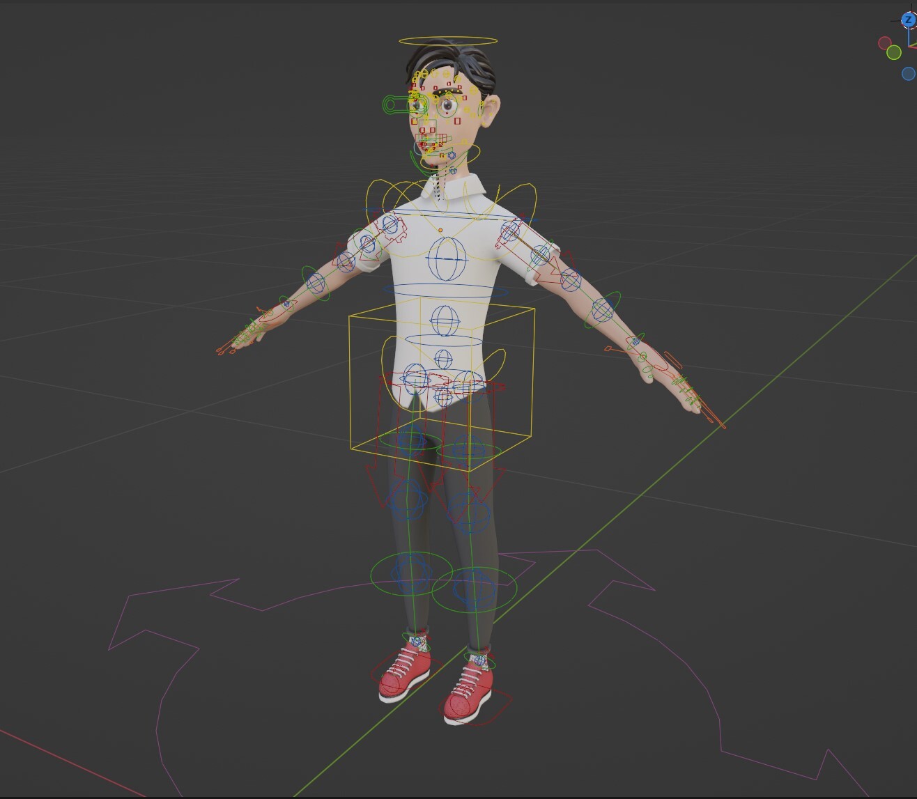 Character Rig In Blender