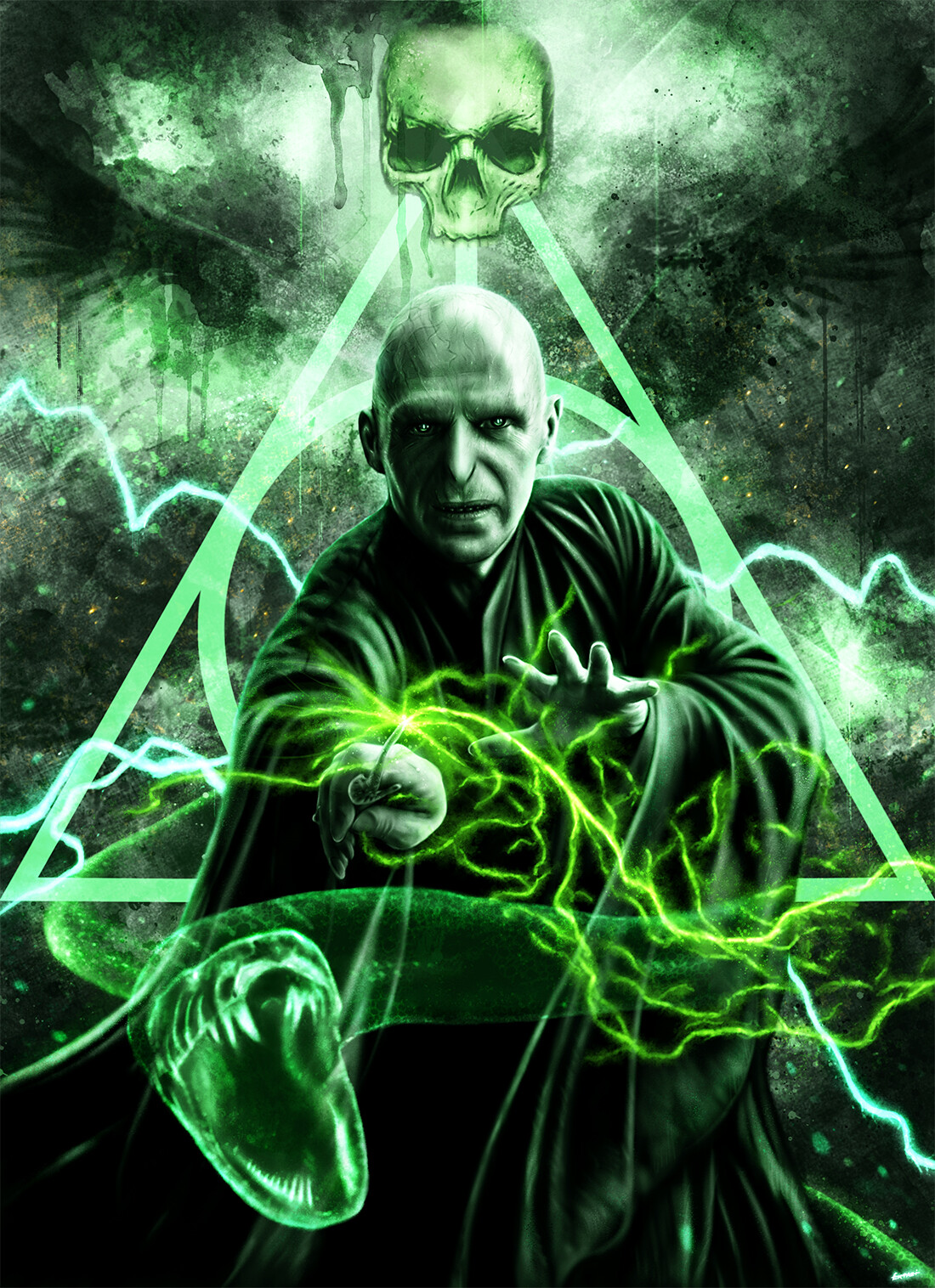 ArtStation Dark Lord Voldemort