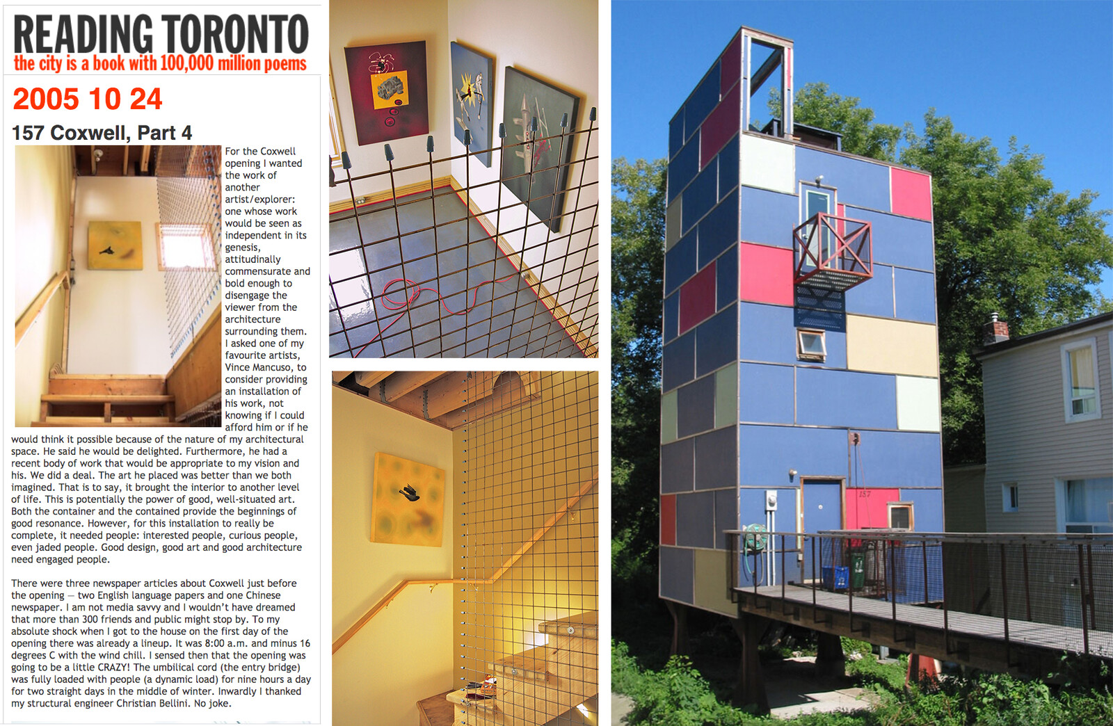 2005, two years after the groundbreaking opening architect Rohan Walters writes this article about how our collaboration came to pass. 