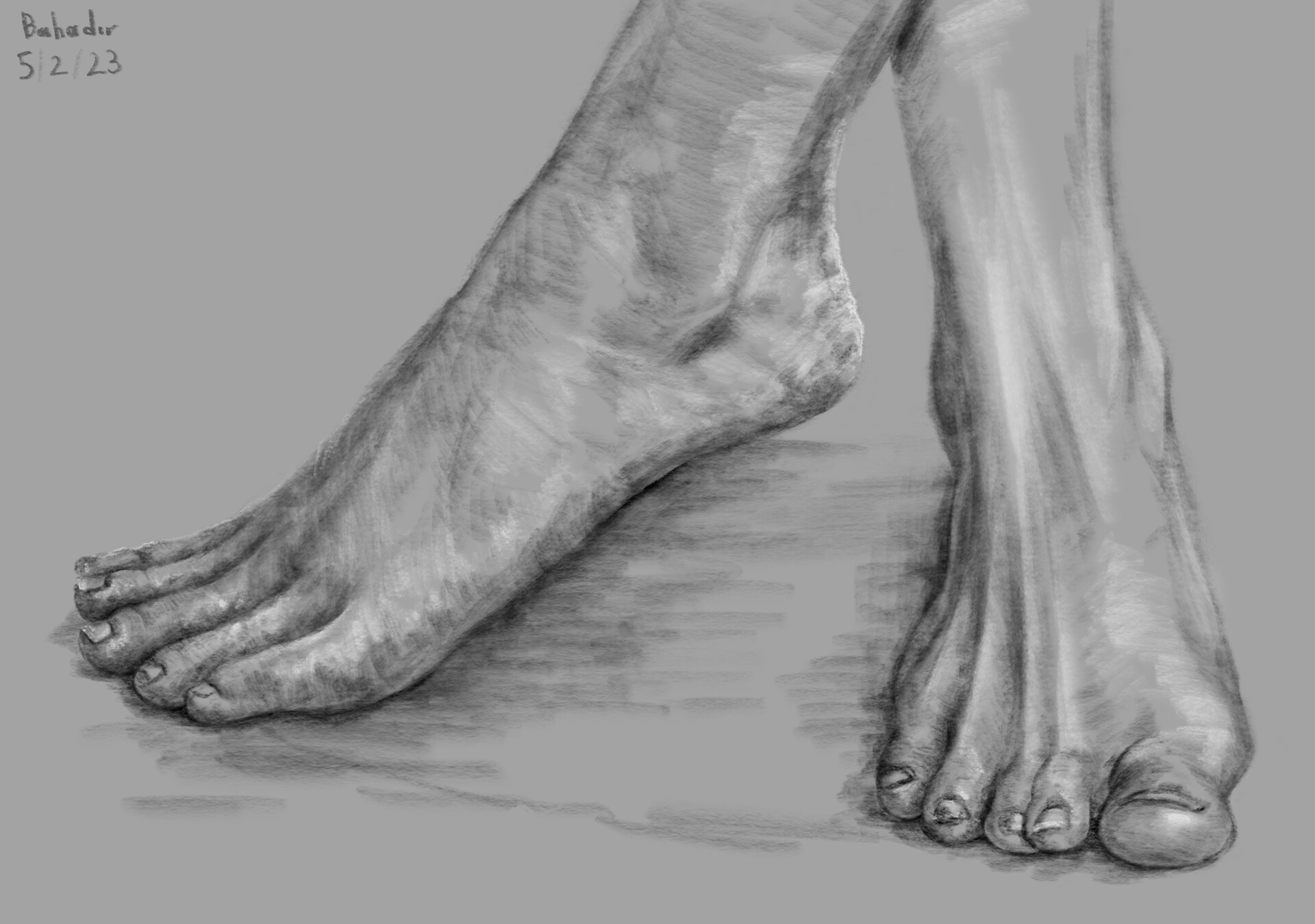 Drawing by Bahadır Atcı