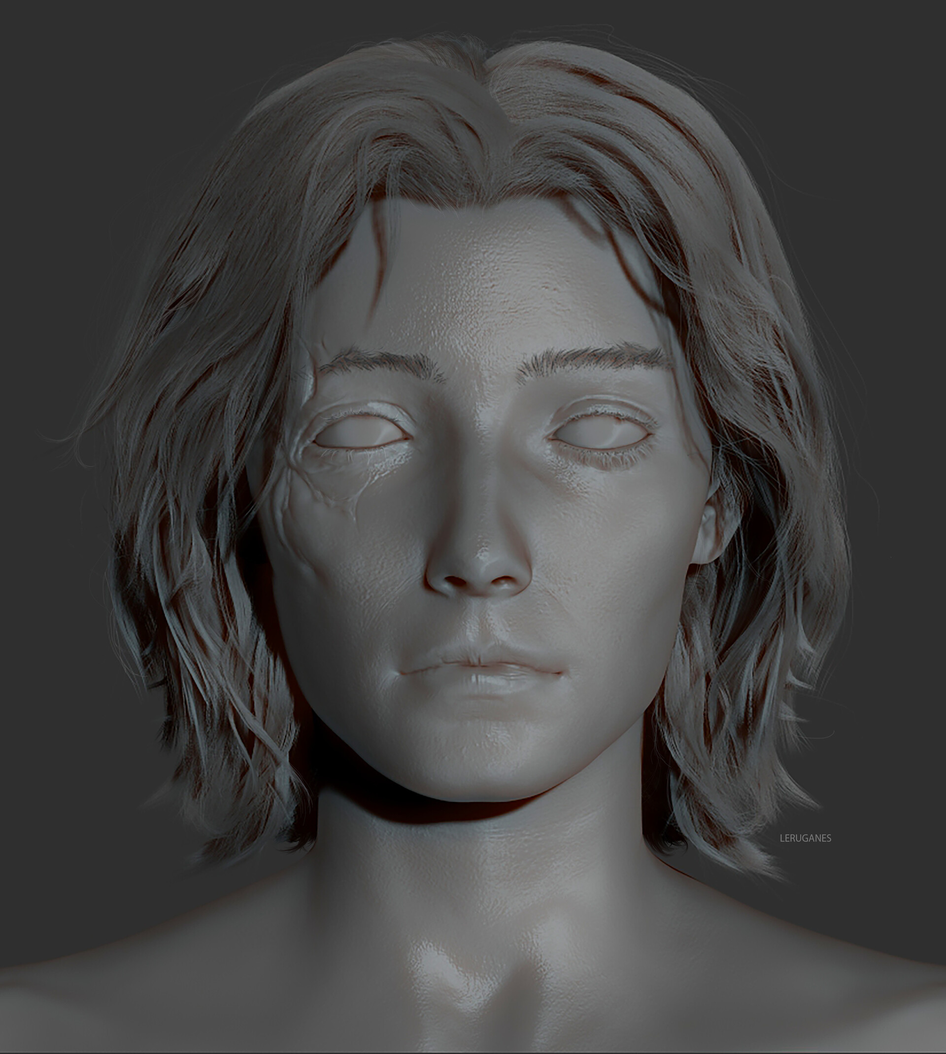 ArtStation - 3D female character study