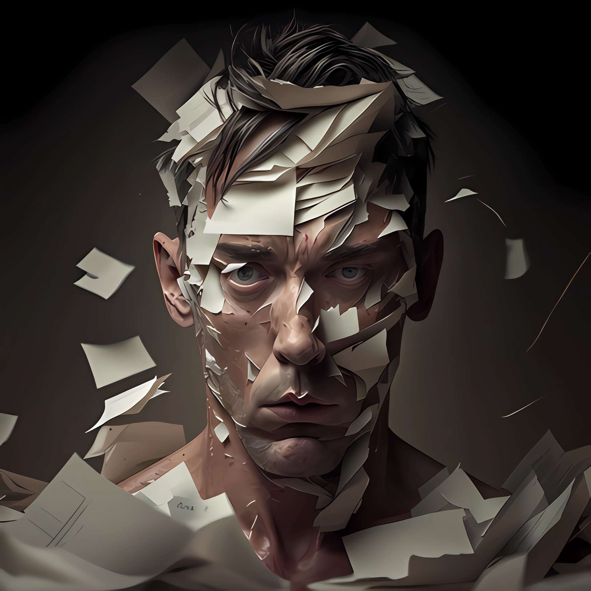 ArtStation - paper man