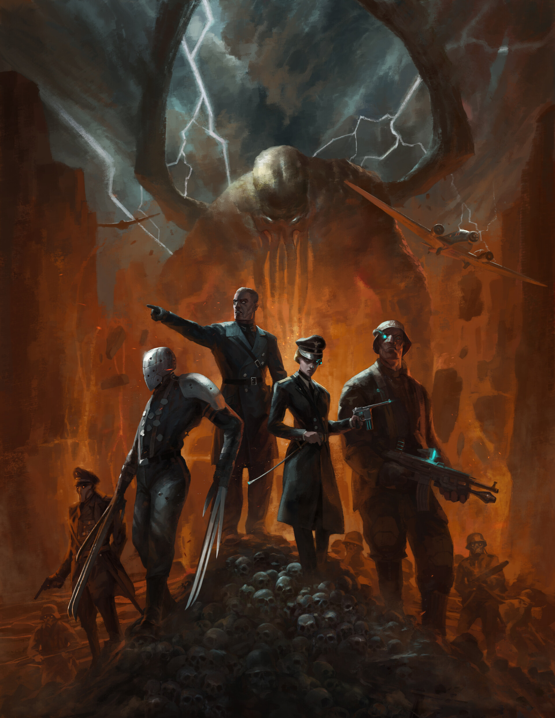 ArtStation - Achtung! Cthulhu