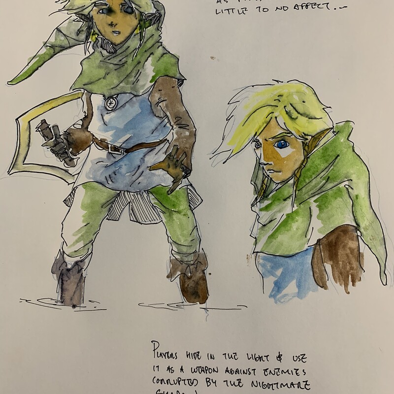 Link concept sketch