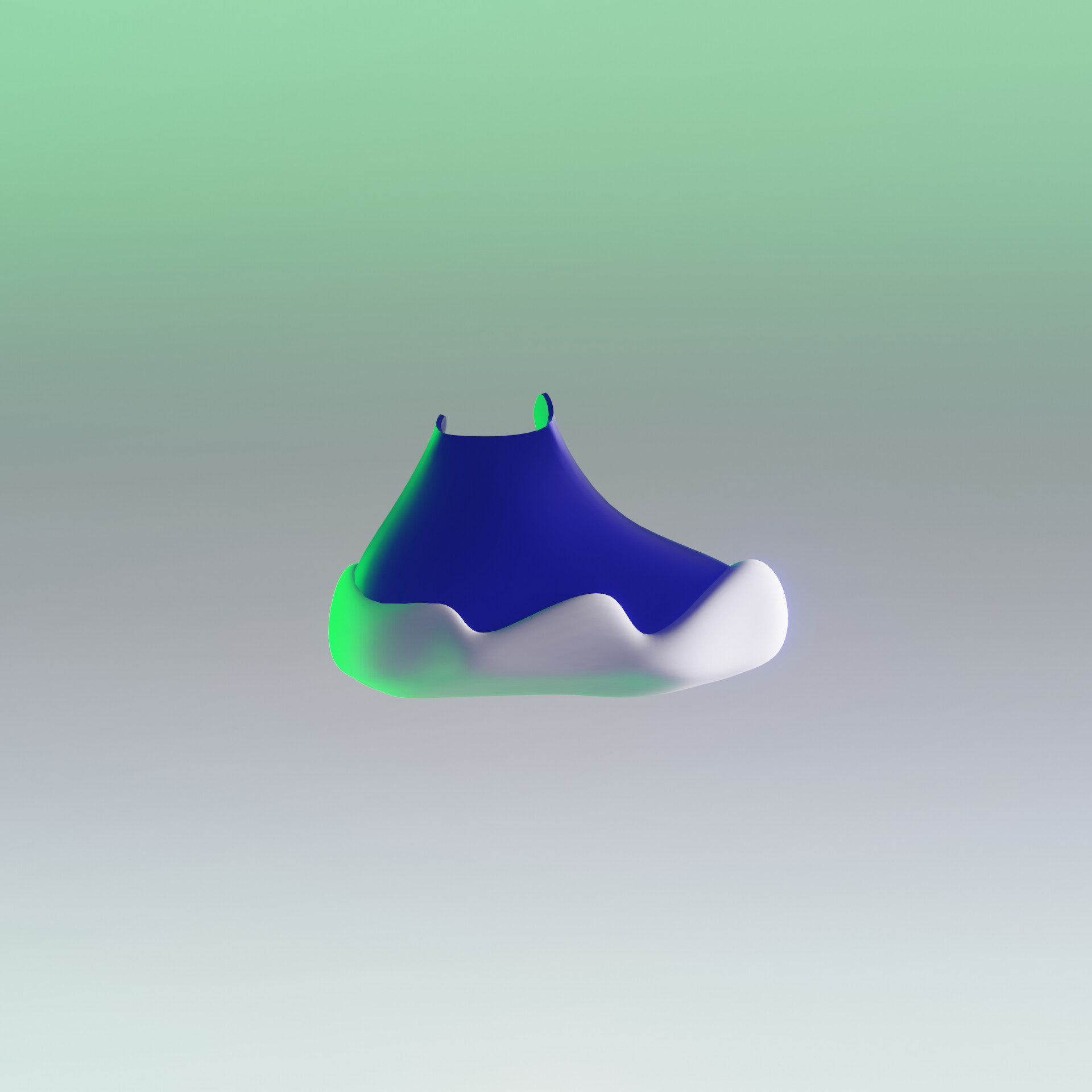 ArtStation - A blue shoe