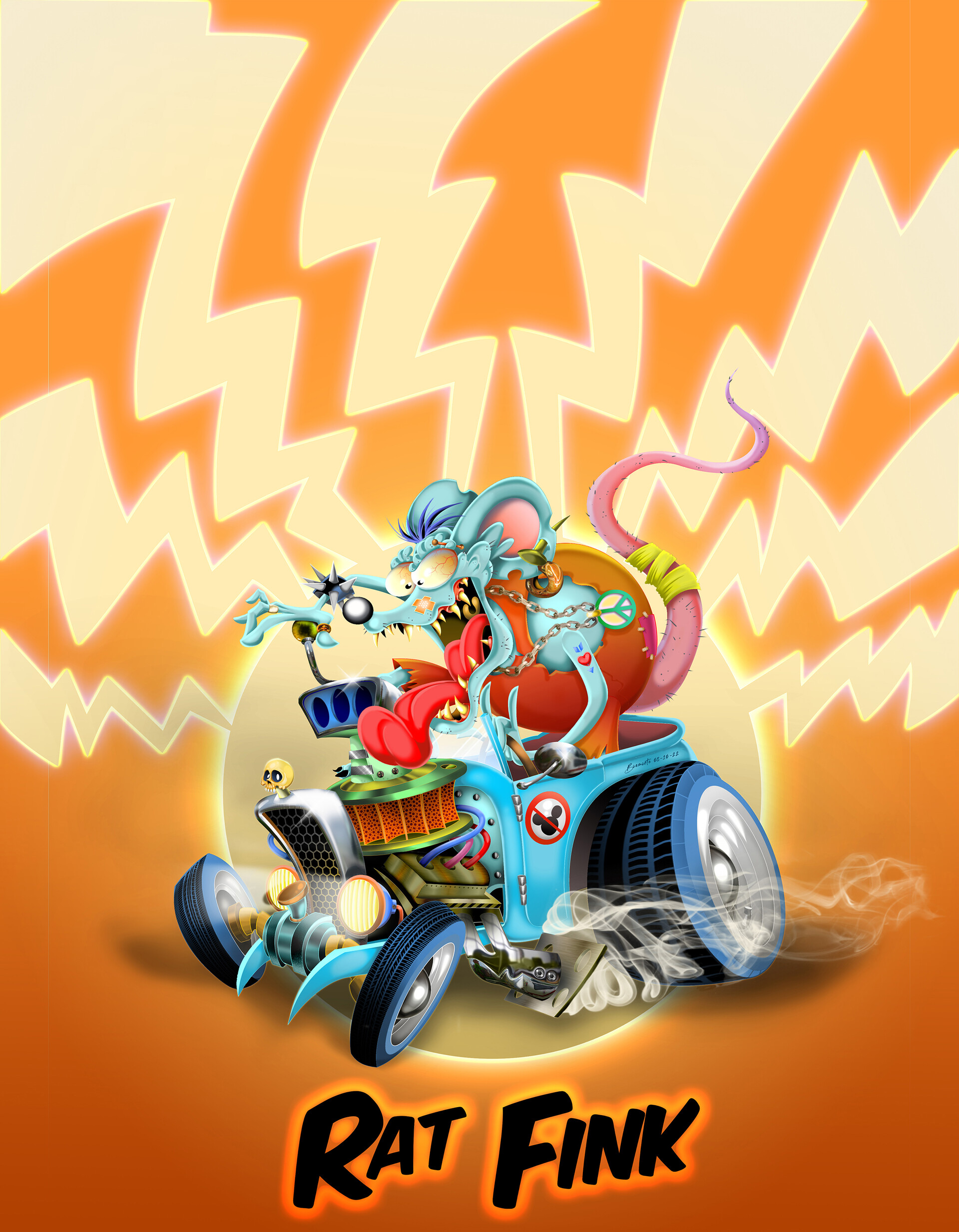 ArtStation Rat Fink