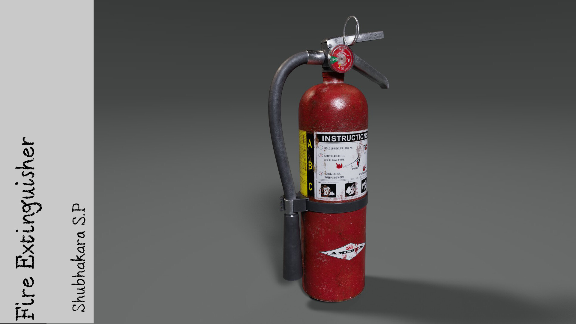 Artstation - Fire Extinguisher