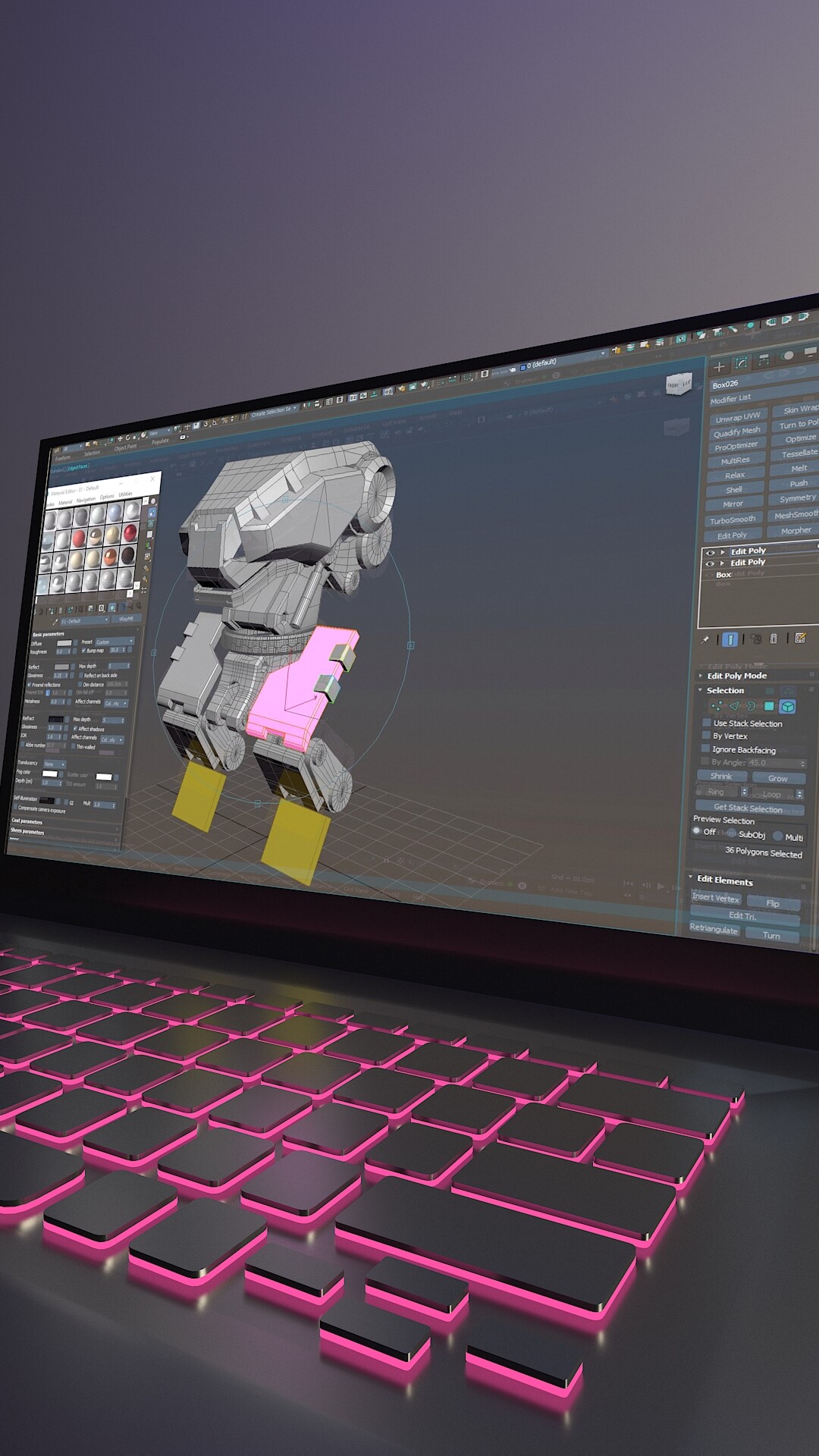 ArtStation - Laptop 3D asset