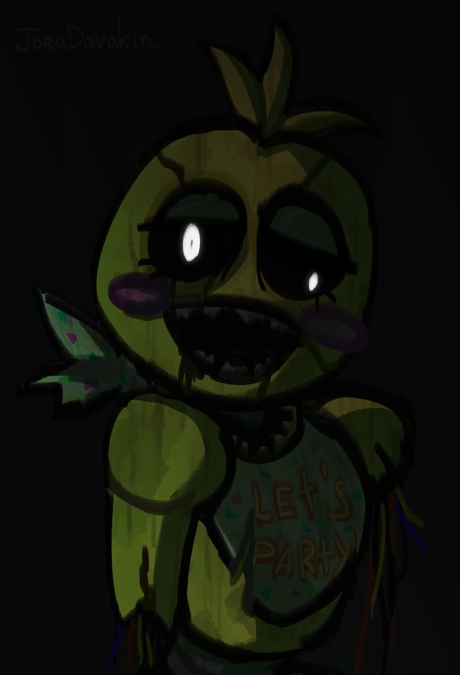 ArtStation - Withered Toy Chica