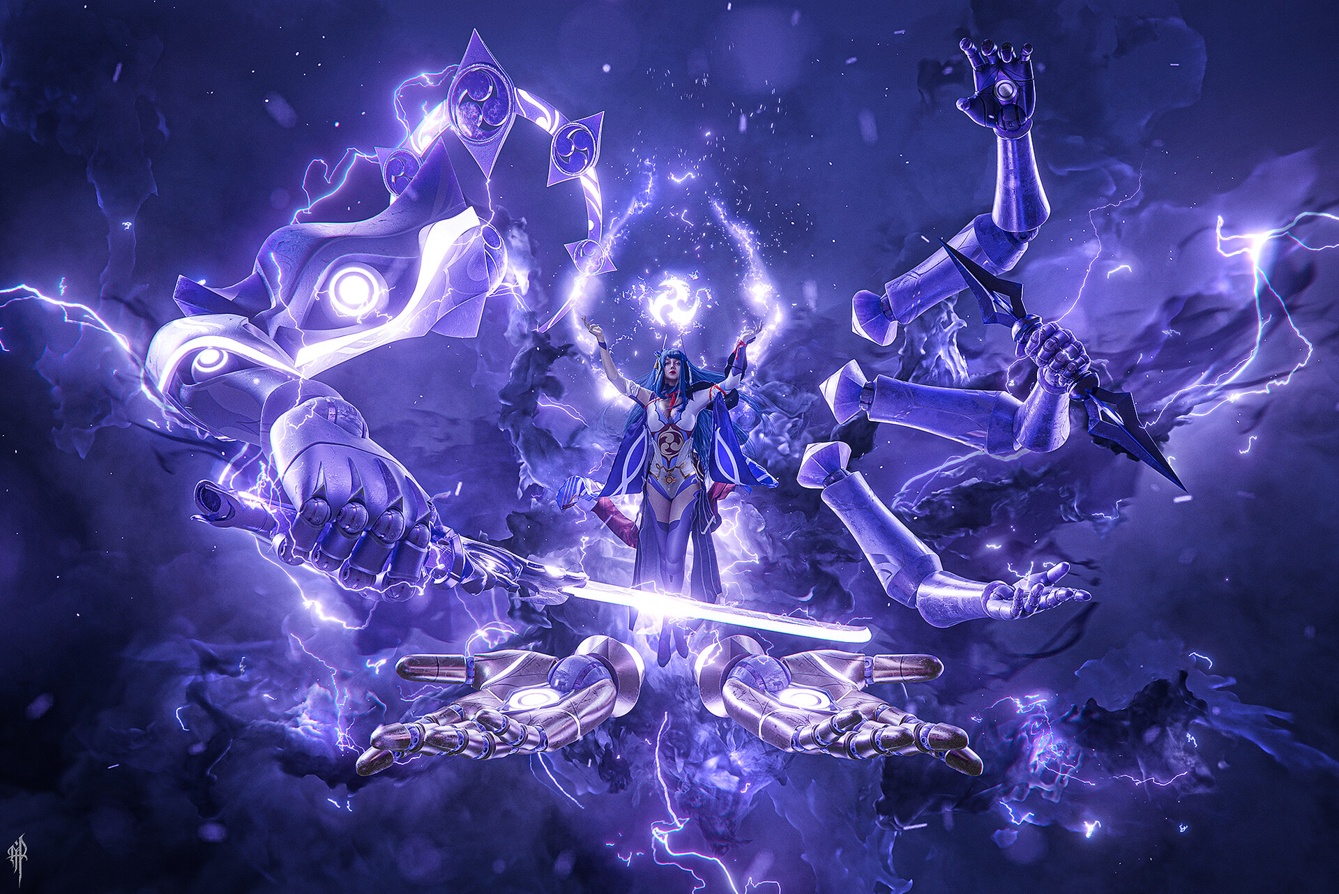 ArtStation GENSHIN IMPACT. RAIDEN SHOGUN BOSS COSPLAY