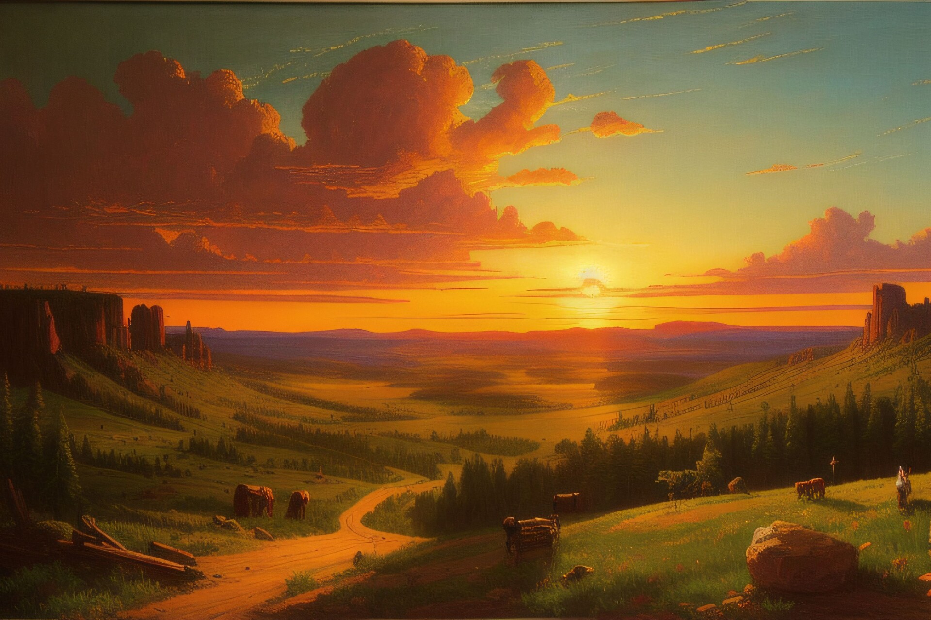 American Frontier Landscape
