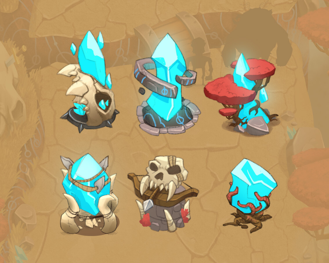 Map-specific towers: Arcane Cliffs