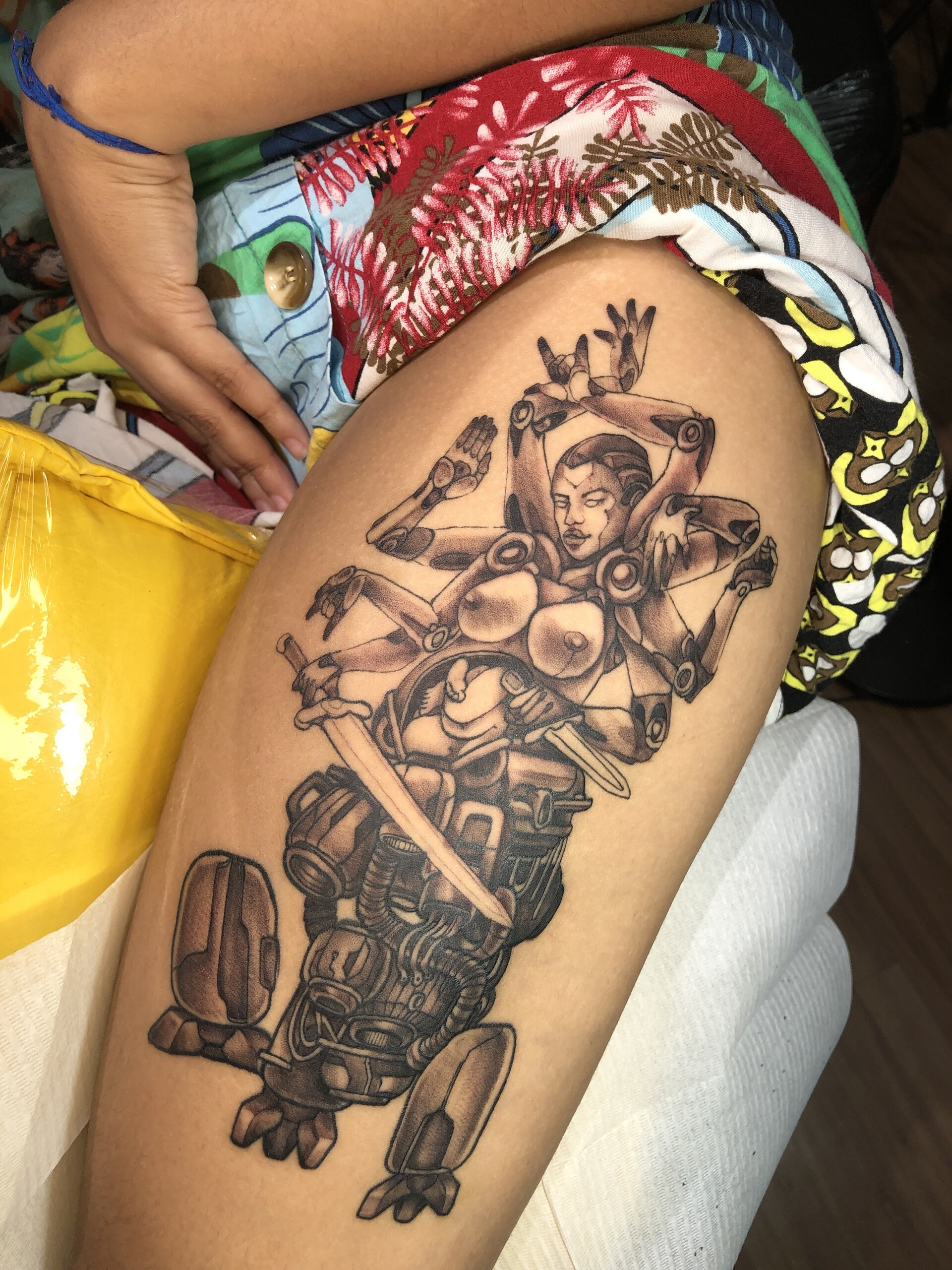 Orlando Myl Deus Ex Machina Tattoo