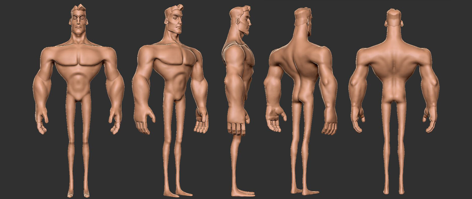 In this project I also did the first pass of sculpting of the knight