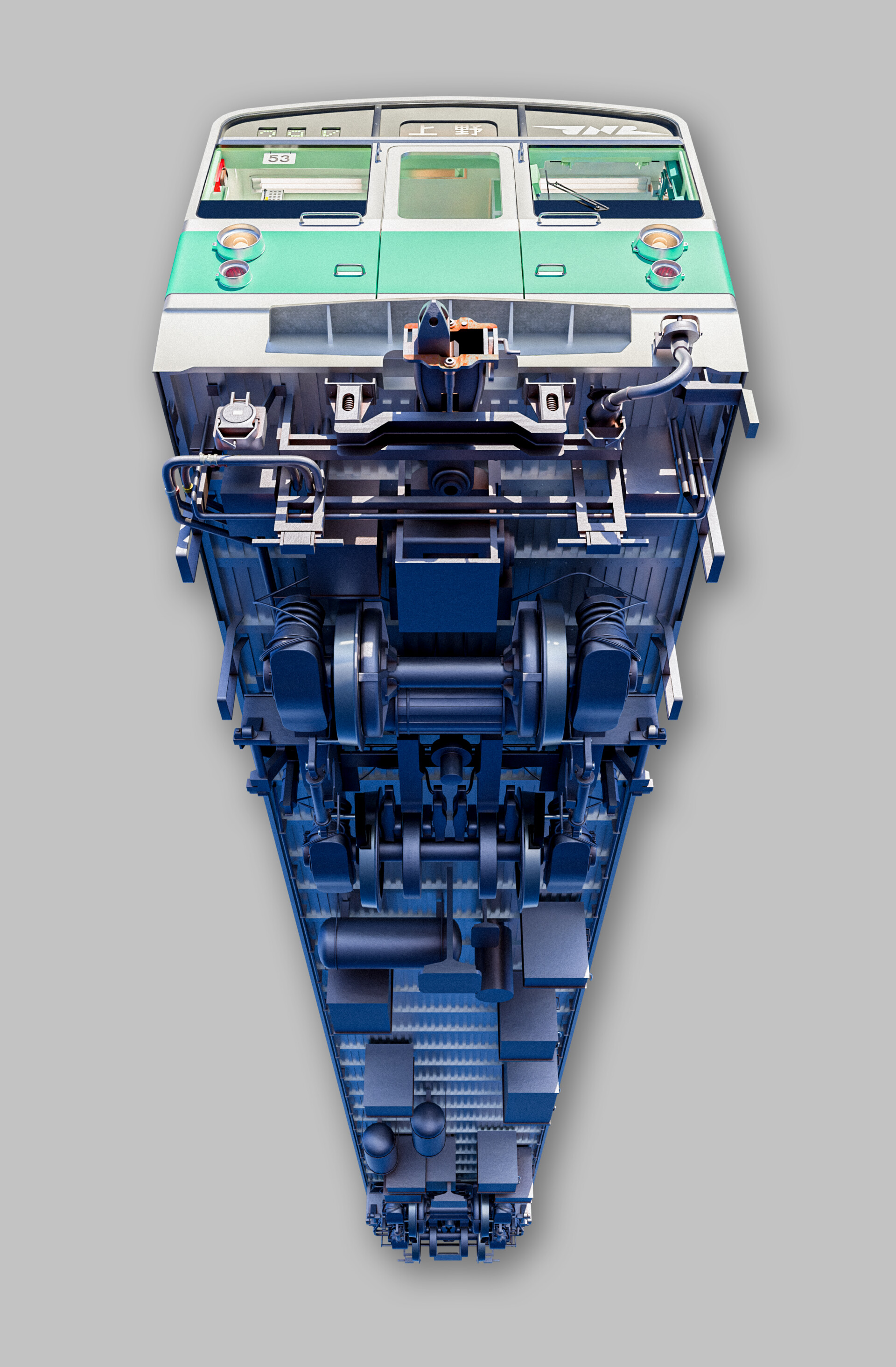 ArtStation - JNR/JR 203 Series Joban Line - Tokyo Metro