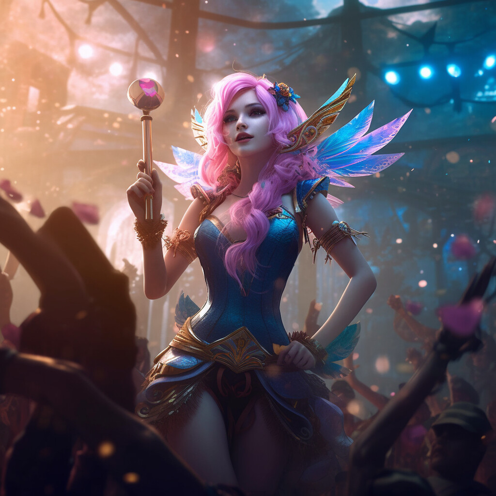 ArtStation - League of legends and artificial intelligence ai art - imagine  with ai - lol conversion