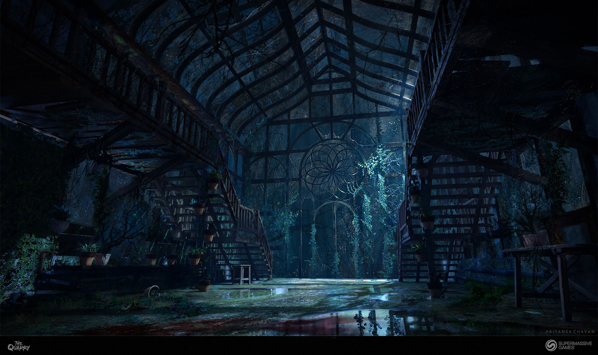 ArtStation The Quarry Greenhouse Concept