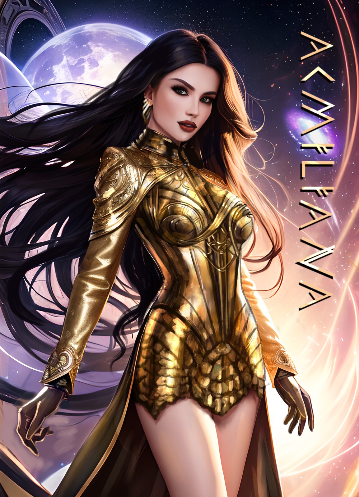 Luxury Gown Design by Aemiliana Magnus