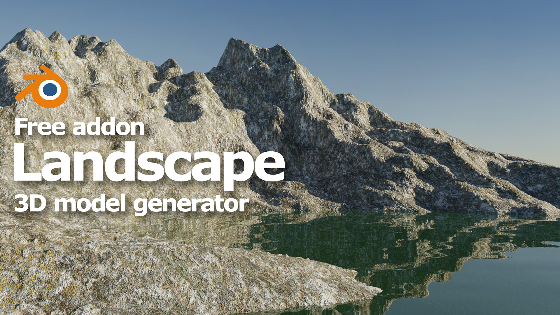 ArtStation Blender Landscape 3D model generator