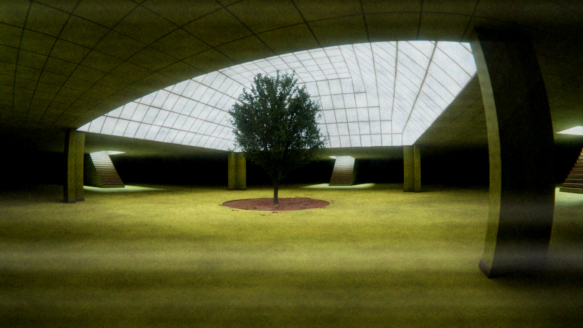 ArtStation Backrooms building kit