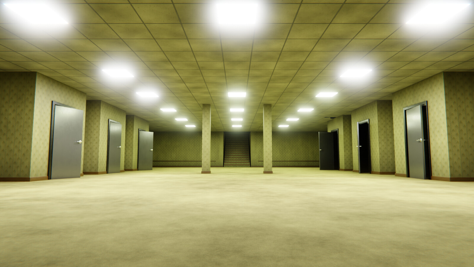 Daniel Grove Backrooms building kit