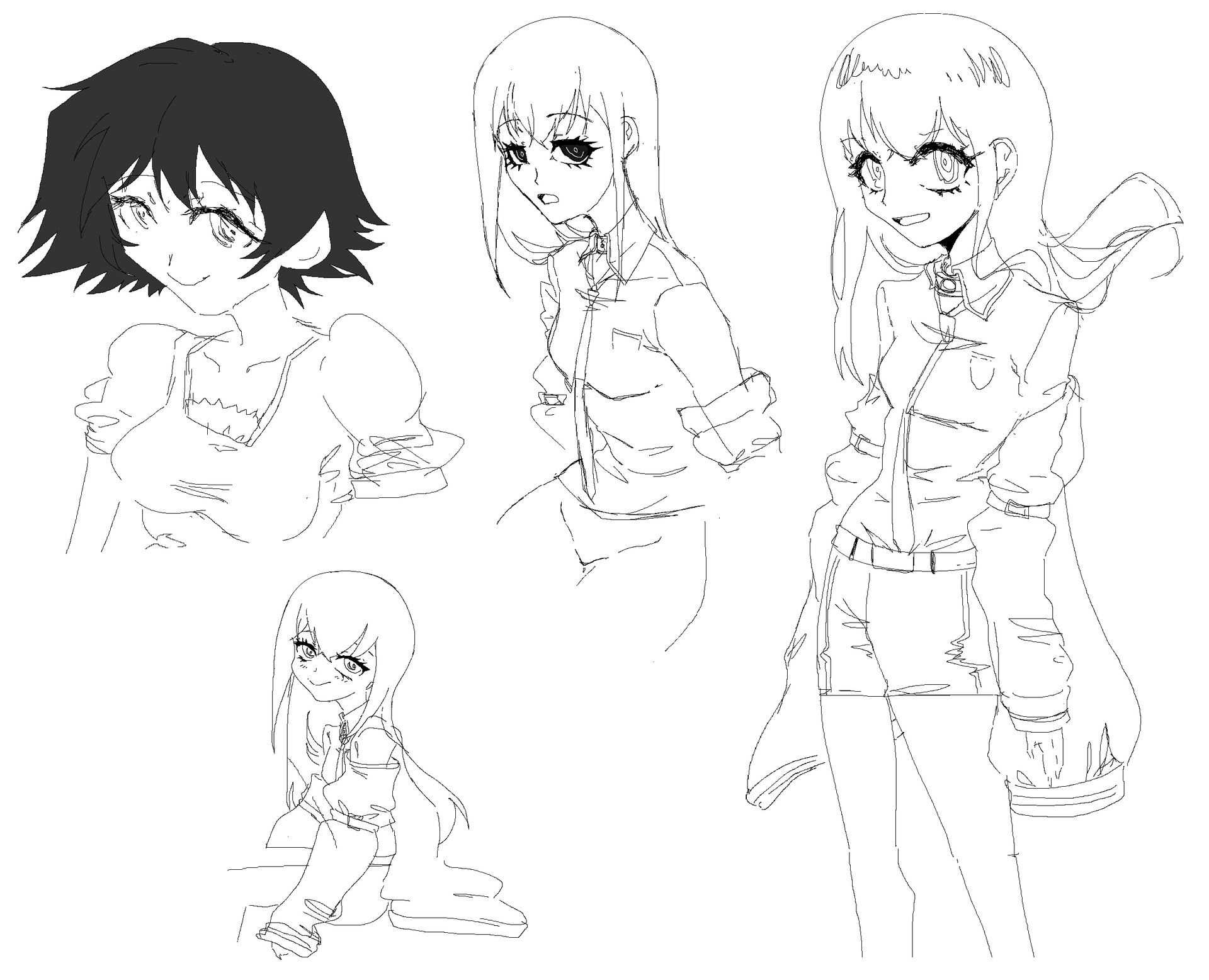 Keita Leila - bunch of Kurisu's (+Mayushii)