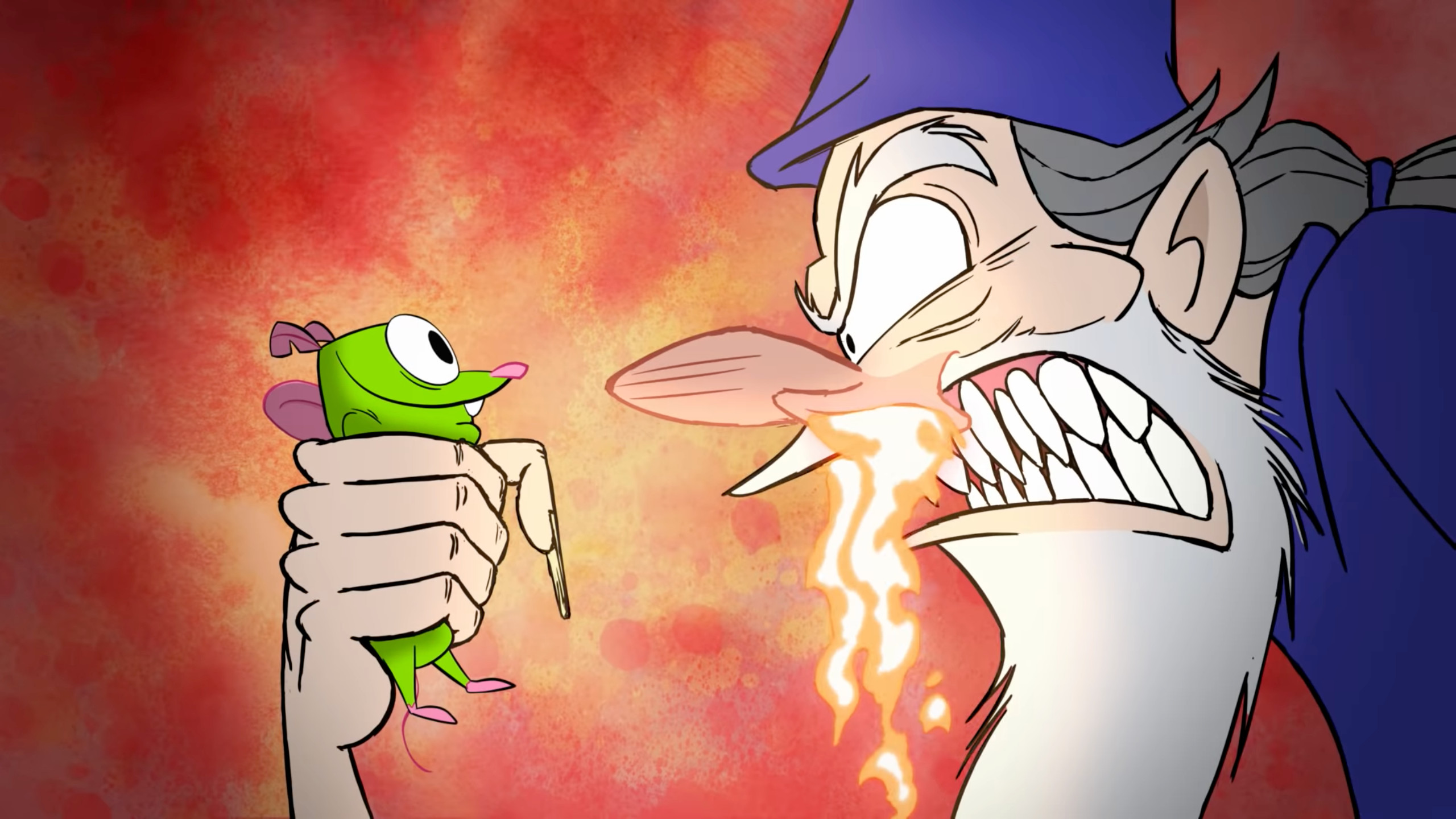 Earmose And Bottle 2DFX, Toonboom Harmony