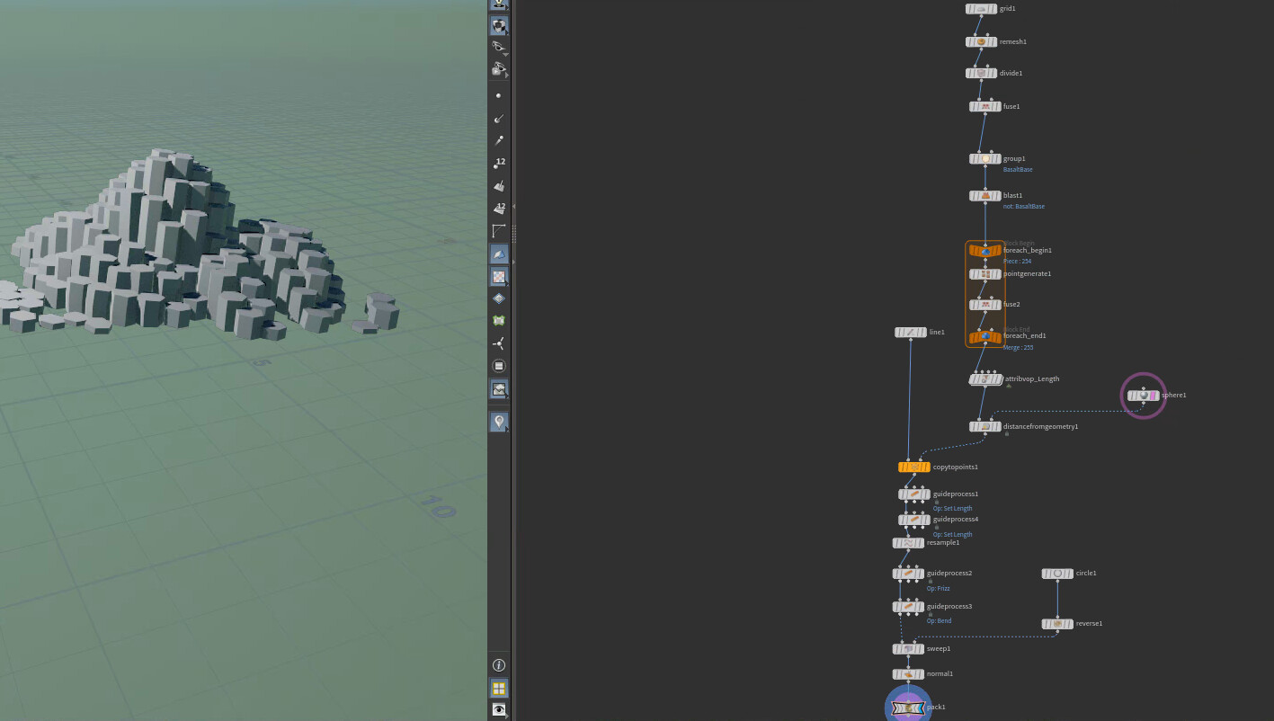 Jack Stevens VFX Basalt Generator Houdini