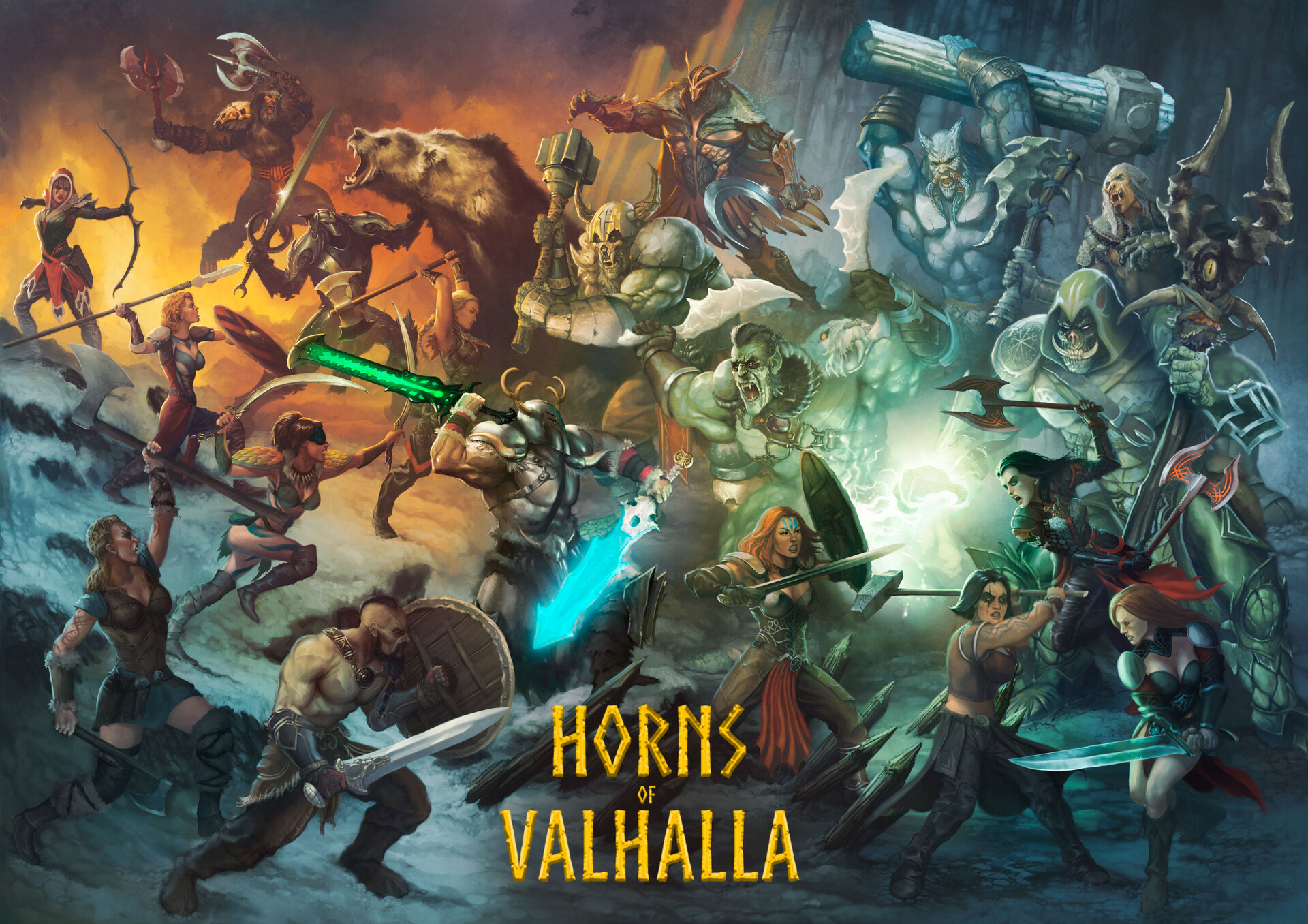 ArtStation Horns of Valhalla Art Direction
