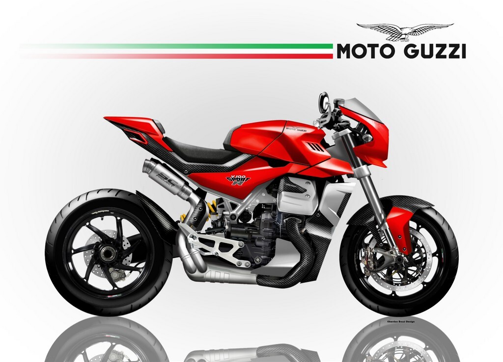 MOTO GUZZI V 100 ROSSA