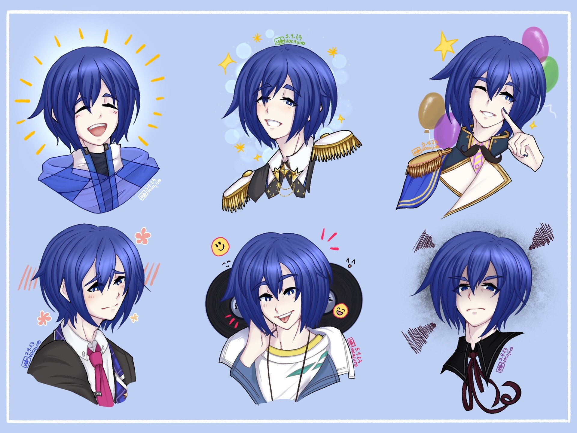 ArtStation [project sekai] [vocaloid] various sekai kaito